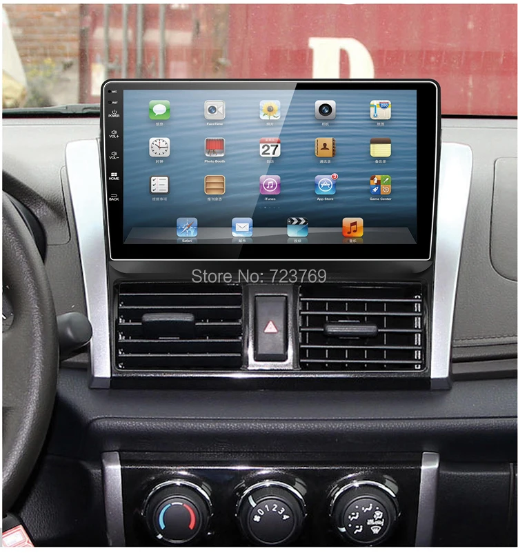 4 г Оперативная память Android 8,0 автомобиль DVD gps навигации Системы Media Player стерео аудио-видео Системы для Toyota Vios Yaris седан