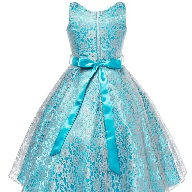 Новинка 2017 года платье вечерние с цветами для девочек на свадьбу и вечеринку