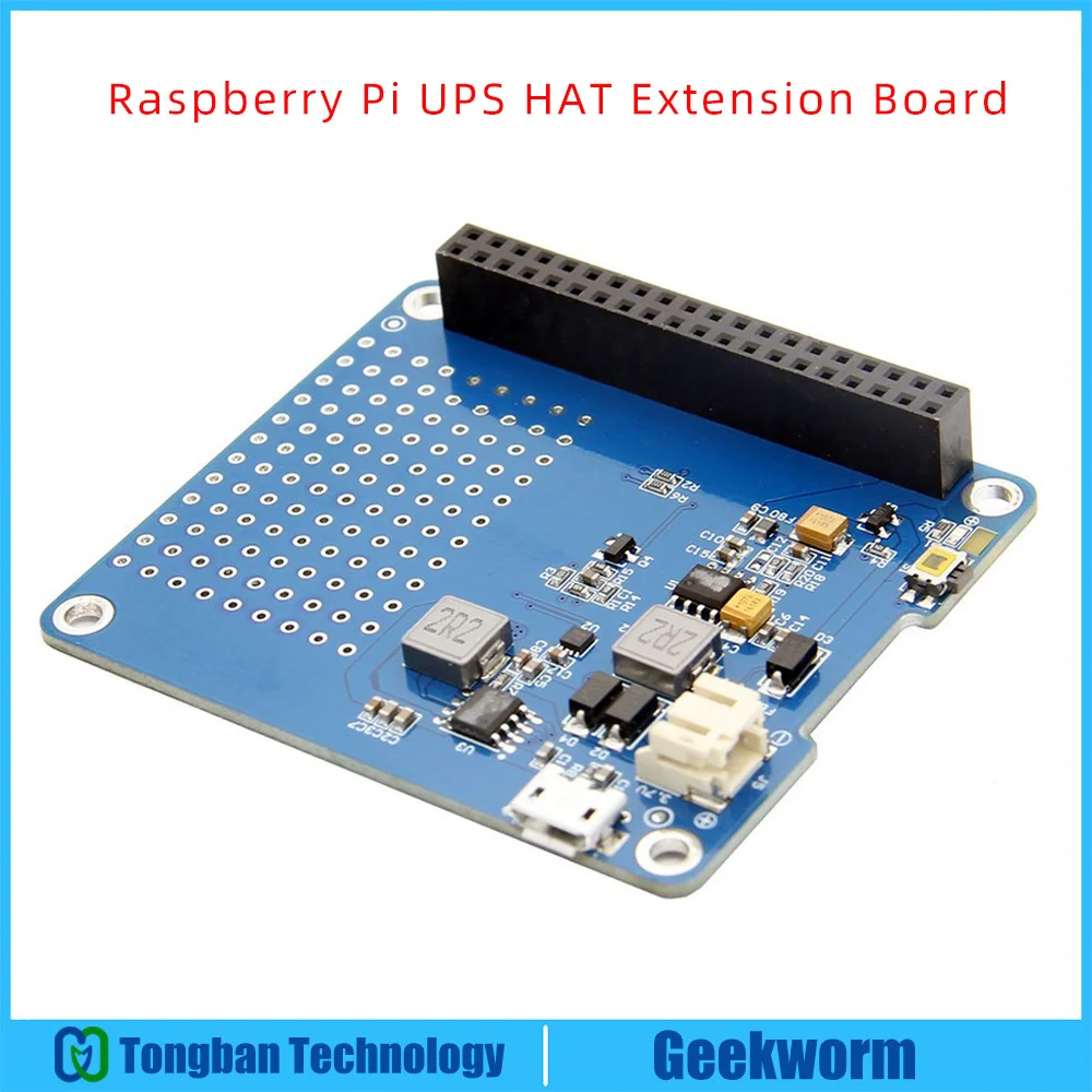 Raspberry Pi UPS HAT Expension Board | адаптер питания/литий-ионный аккумулятор источник питания модуль питания для Raspberry pi 3 B