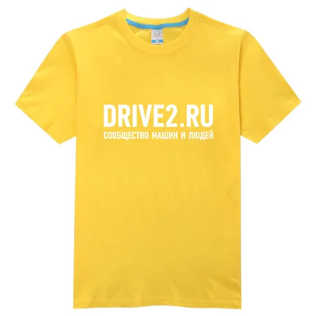 Drive2ru-община людей и машин-русская Мужская футболка | одежда