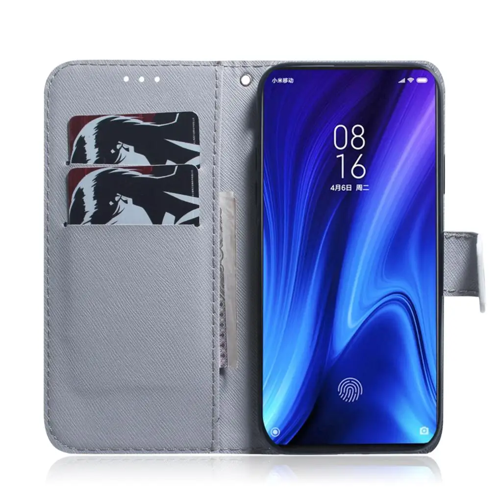 Кожаный чехол-книжка для Fundas Xiaomi Redmi K20 Pro, чехол для Redmi Go Redmi 7A Note7, чехол с рисунком совы, кошелек, чехол для телефона s