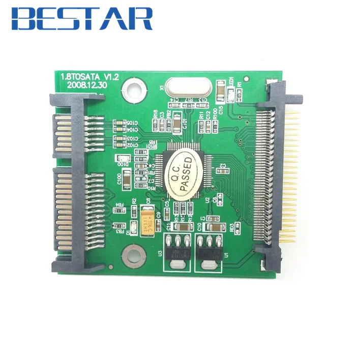 SATA 22 Pin к 50pin 1 8 дюйма IDE жесткий диск SSD адаптер Конвертор карта PCBA ide sata | Компьютеры