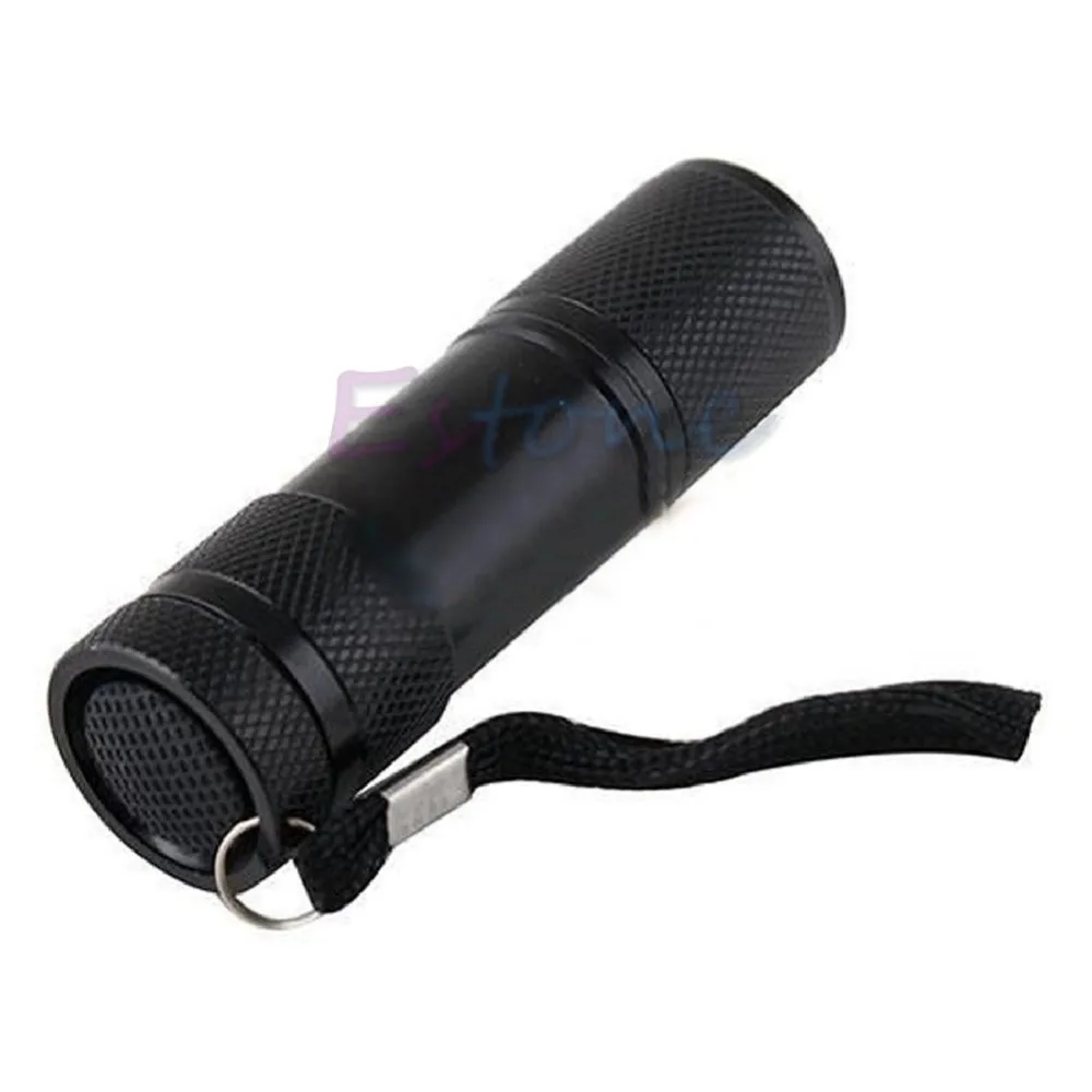 

Mini Detection 9 LED UV Ultra Violet Flashlight Blacklight Torch Light Lamp New