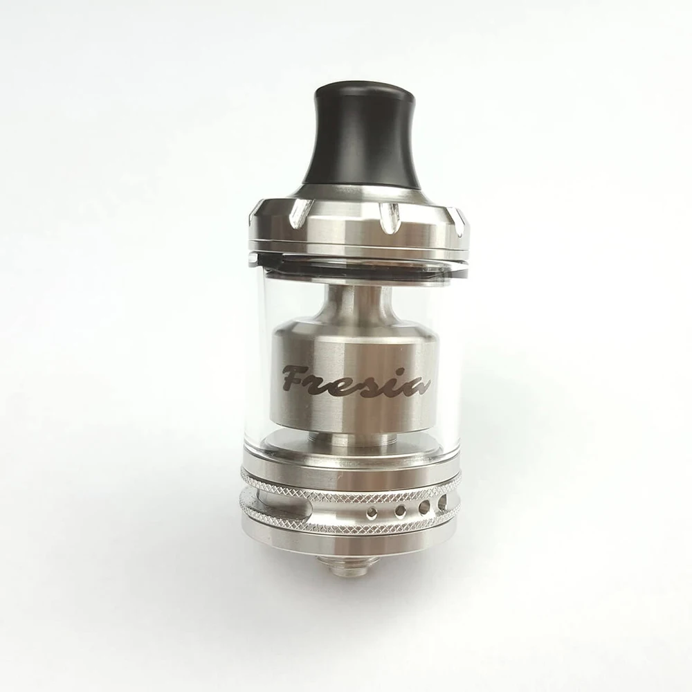 Серебристый Новая DamnVape электронная сигарета freasia MTL RTA 22 мм 2 мл/3,5 мл бак распылитель трубка в трубке AFC система ограничитель легких Vape испаритель RTA - Цвет: Серебристый