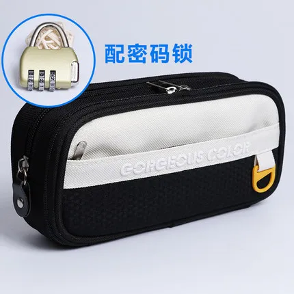 Double laminar High capacity Simple pencil bag free shipping