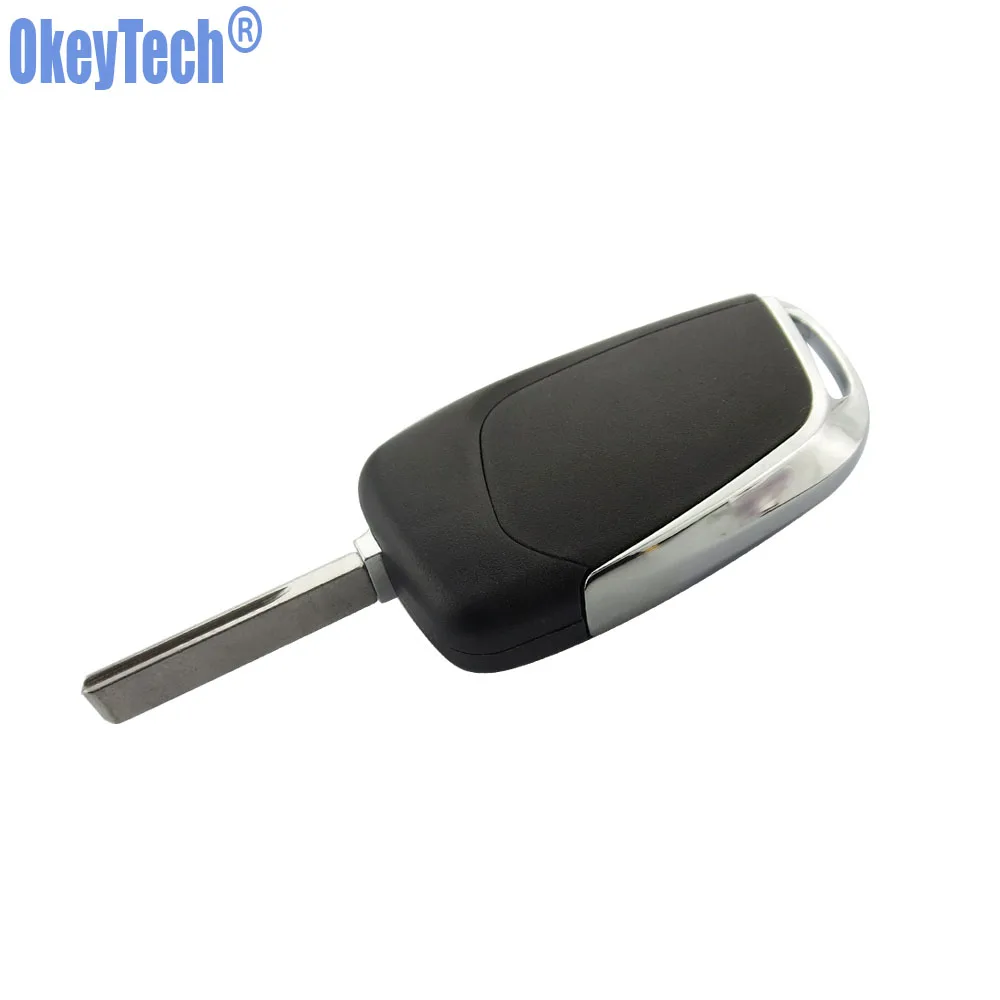 OkeyTech 2 кнопки автомобильный модифицированный дистанционный брелок ID46 чип 433 МГц