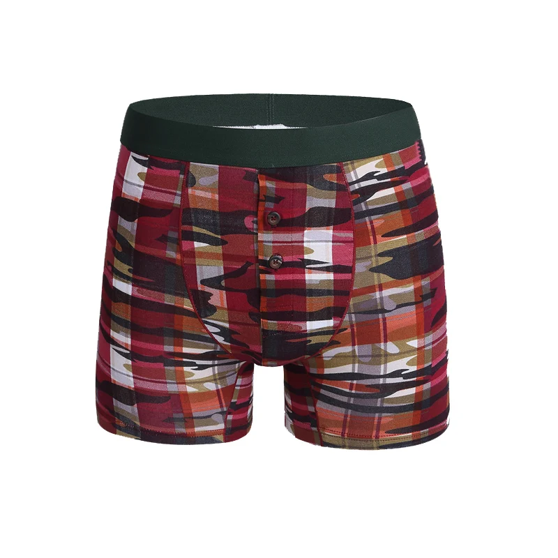 LKBEST 6 шт./партия новые модные камуфляжные длинные ноги мужские шорты-боксеры