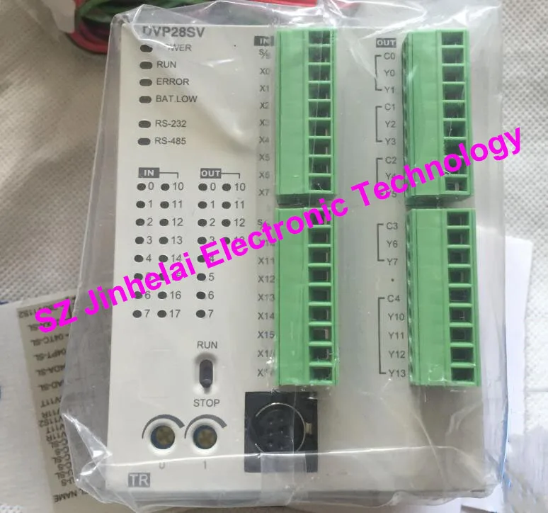 

New and original DVP28SV11S2, DVP28SV11R2 DELTA PLC 28 point host,16DI/12DO
