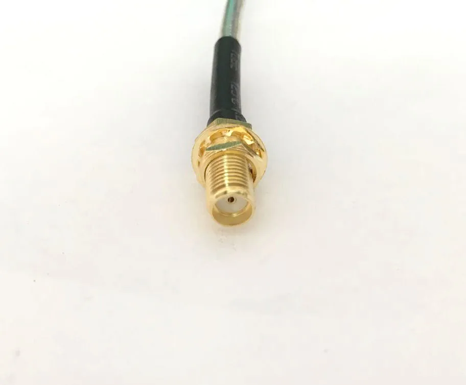 10 шт./лот 30 см SMA гнездо к штекер RF удлинитель коаксиального кабеля Pigtail