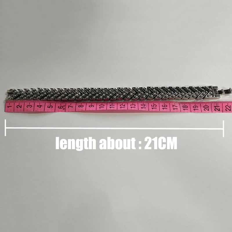 В стиле хип-хоп панк в форме буквы V браслет-цепочка для мужские Античная Цвет из