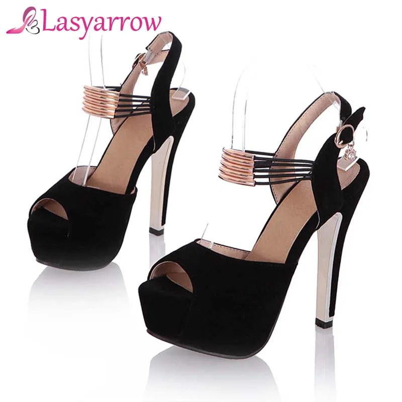 Lasyarrow Sandalias Mujer 2018 летние пикантные туфли для ночного клуба с ремешком на пятке