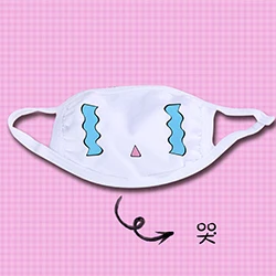 Kawaii Dust Mask, 1 шт., Kpop, милая, аниме, мультяшная маска, муфельная, душевная маска, Kpop, смешная, унисекс, хлопковая маска - Цвет: 17