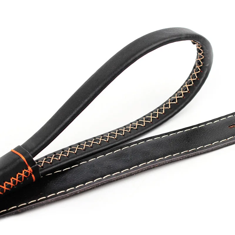 95 см Высокое качество Натуральная кожа Большой собачий поводок ошейник для