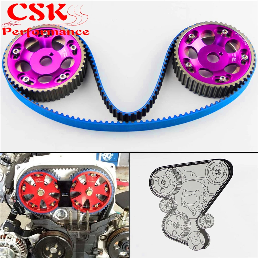 Гоночный Ремень ГРМ + кулачковый шкив для Тойота 1JZ 1JZGTE GTE 88 92|pulley kit|cam gearscam gears pulley |