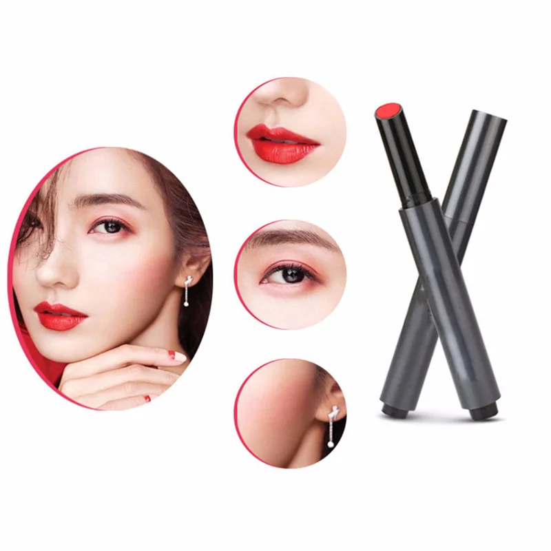 Матовая помада Водонепроницаемый Бархат Помада для губ Карандаш Batom Пресс