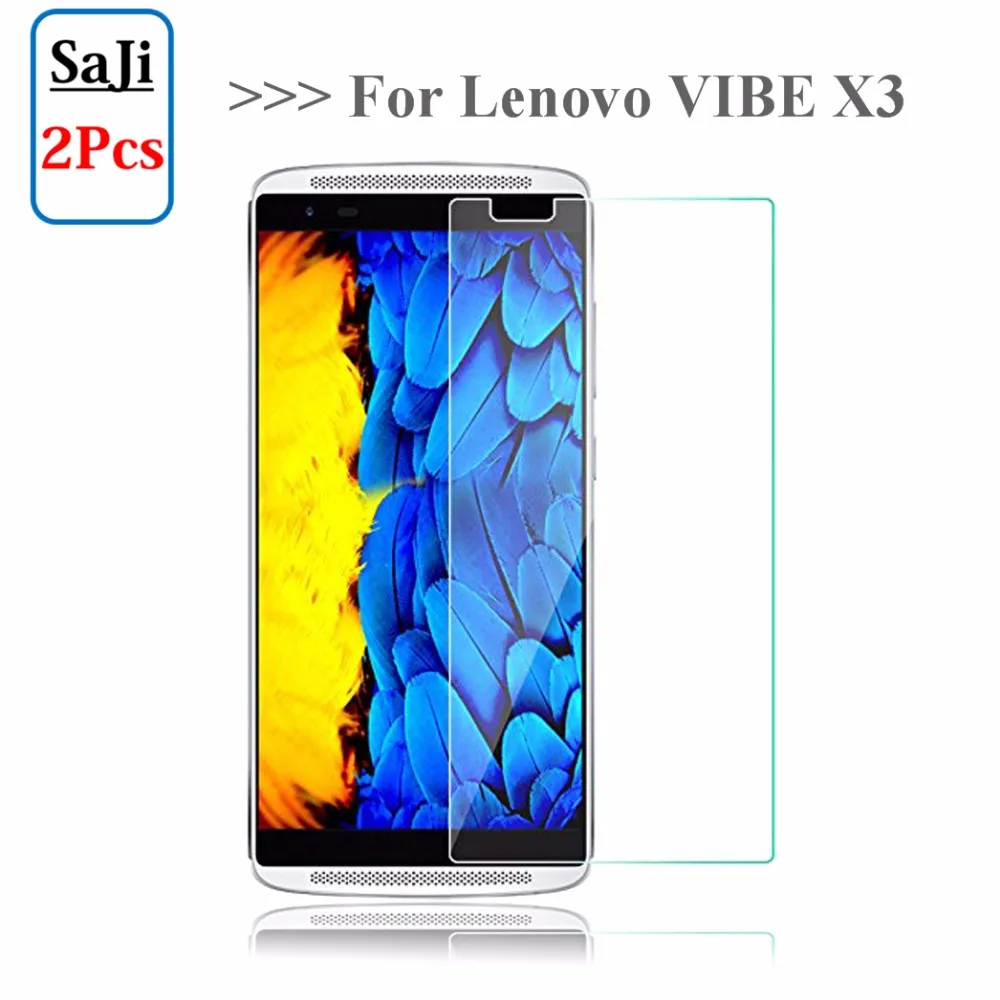 2 шт. Tempered Glass 9 H для Lenovo Vibe X3 5.5 дюйм лимонно X Экран протектор Плёнки saji Nano покрытие