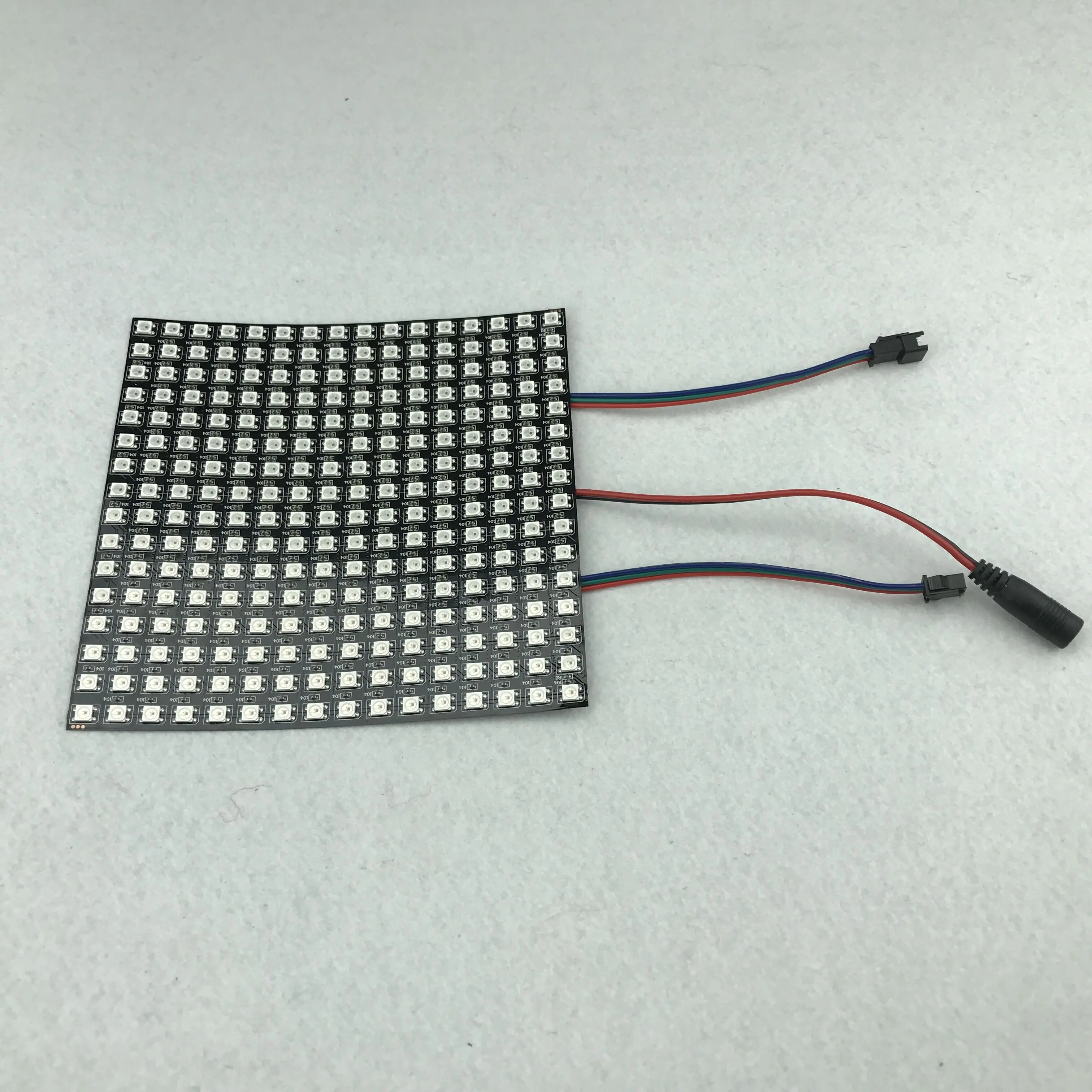 DC12V вход P10 мм SK6812 Адресуемая 16 пикселей * светодиодная цифровая Гибкая световая