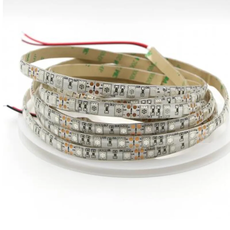 5050 60leds white 0,5 m-5 m Светодиодные ленты оранжевый 600nm True оранжевый Светодиодные ленты света 5050 3528 SMD гибкий светодиодный лента, веревки с подсветкой 12 V IP67 из водонепроницаемого материала - Испускаемый цвет: 5050 60leds white
