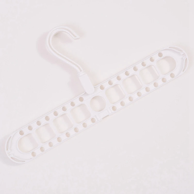 WT Многофункциональная Полезная 7-Hole Space Saver Wonder вешалка крюк шкаф Органайзер сушилка для одежды Многослойная подвеска Удобная - Цвет: WT