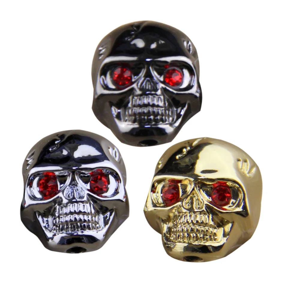 

BATESMUSIC Electric Guitar Bass Volume Tone Pot Control Knobs Buttons Skull Knobs Guitar accessories