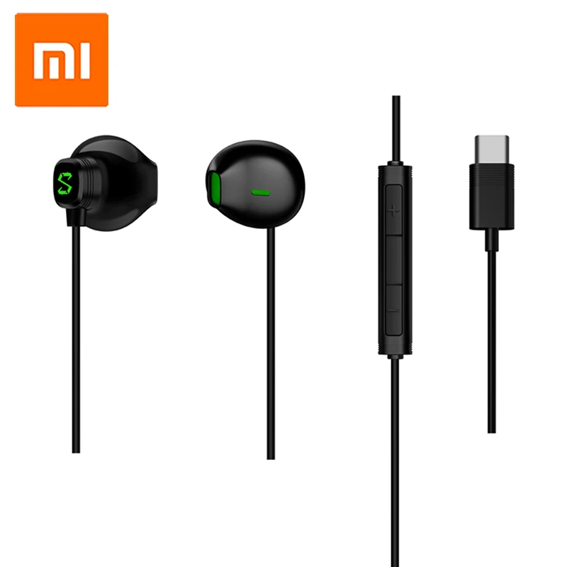 Xiaomi Black Shark type C наушники Профессиональная игра DNA гарнитура с микрофоном Половина