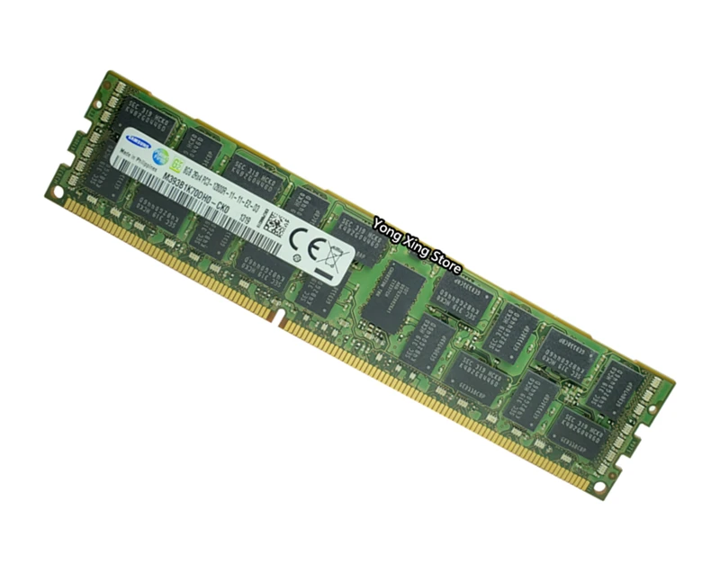 Серверная память Samsung DDR3 8 ГБ 16 1600 МГц ECC REG PC3 12800R зарегистрированная DIMM RAM 12800 8G 2RX4 X58