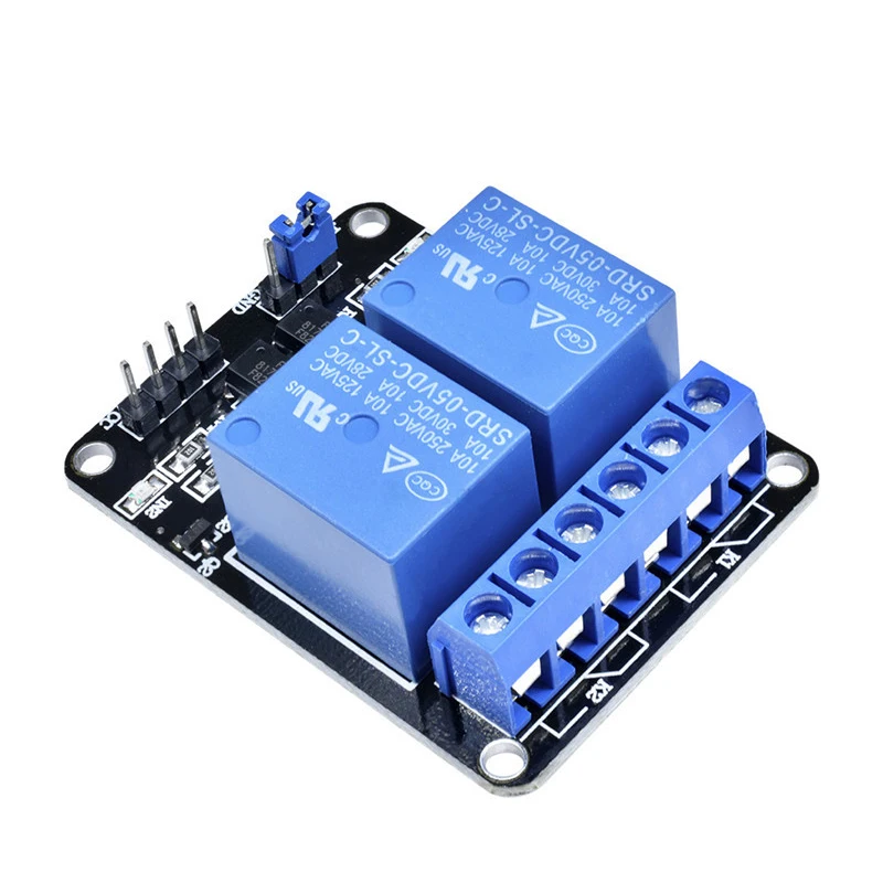 1 шт. 12В 2-канальный релейный модуль щит для Arduino Arm Pic Avr Dsp Electronic | Электроника