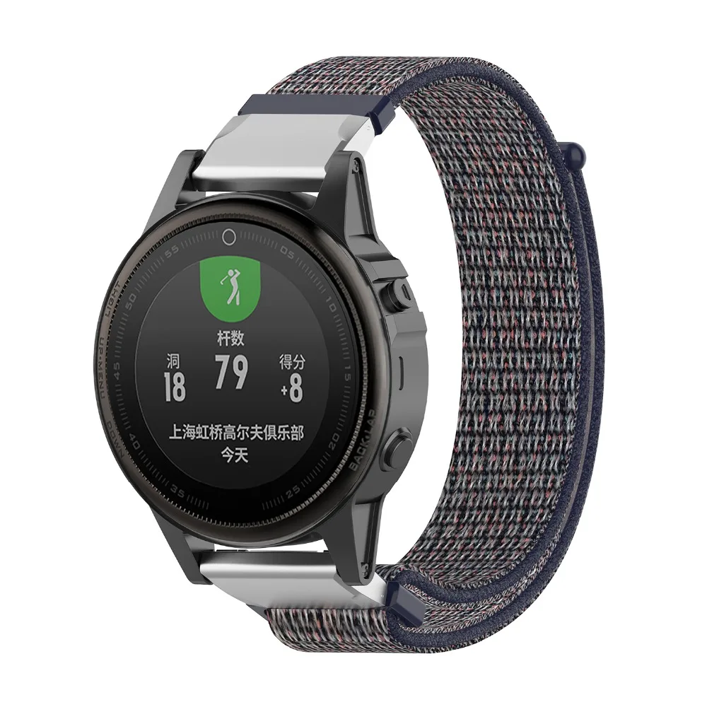 COMLYO нейлоновый ремешок для наручных часов Garmin Fenix 6S gps умные часы ремешки быстрая замена спортивные ремешки для Garmin Fenix 5S ремешок