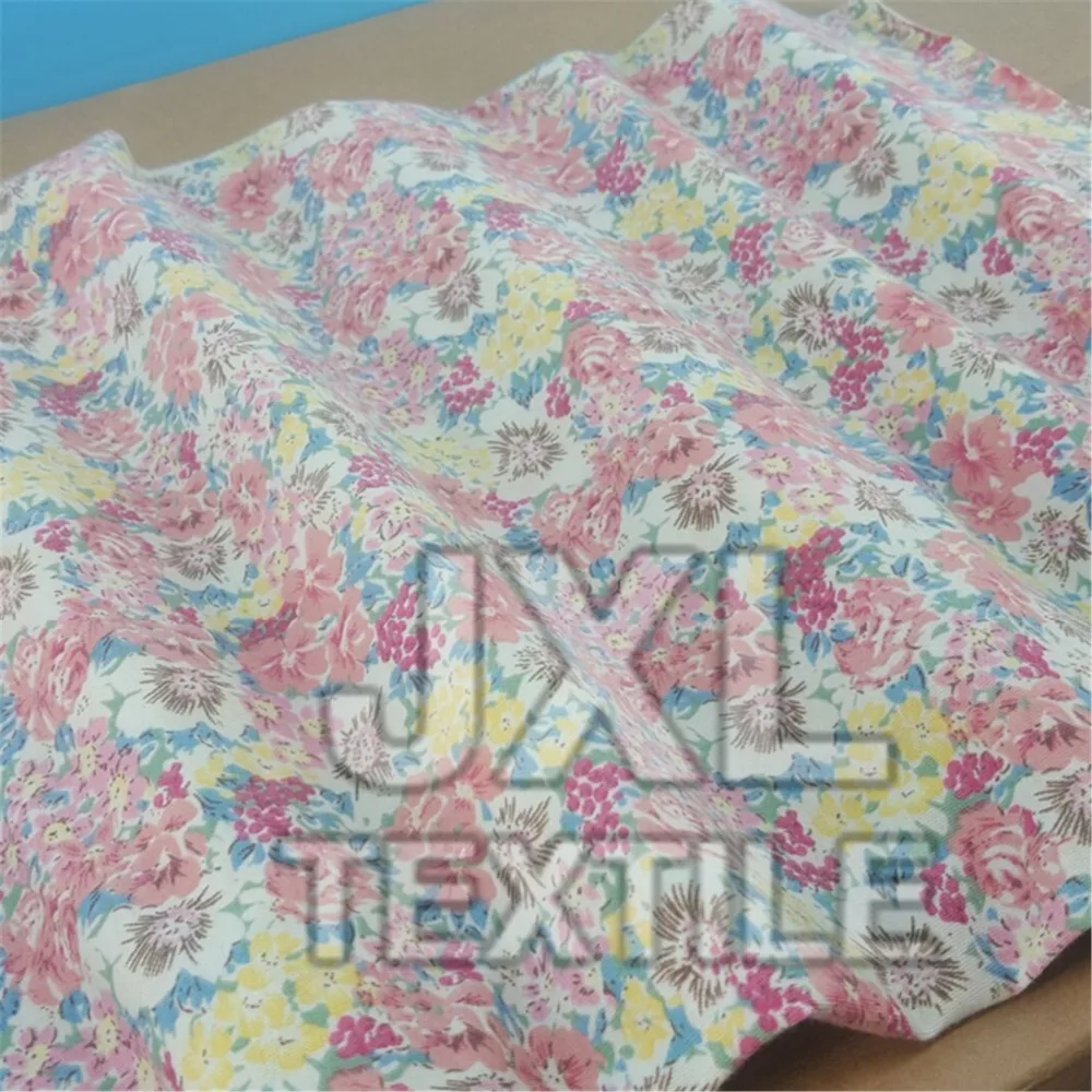 2018 модная одежда с цветочным принтом Джерси ткань pactchwork для шитья ручной работы