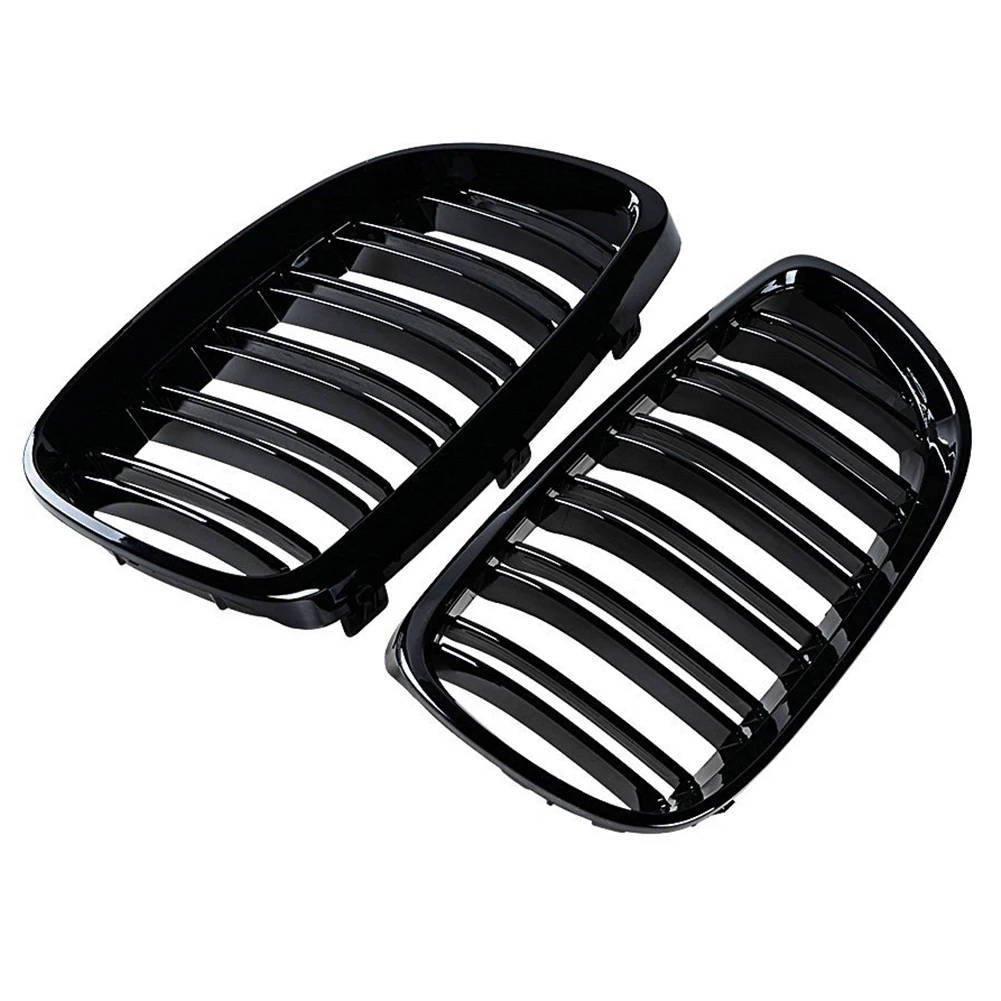 Матовый черный спортивный почек двойной линии грили для 3 серии E92 E93 2006-2009 |