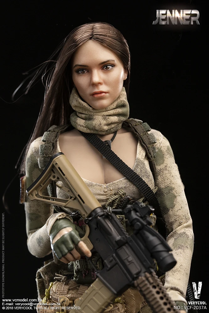 [Eestartek] VERYCOOL VCF 2037 1/6 JENNER 12 &quotколлекционная Женская Военная фигурка|Игровые