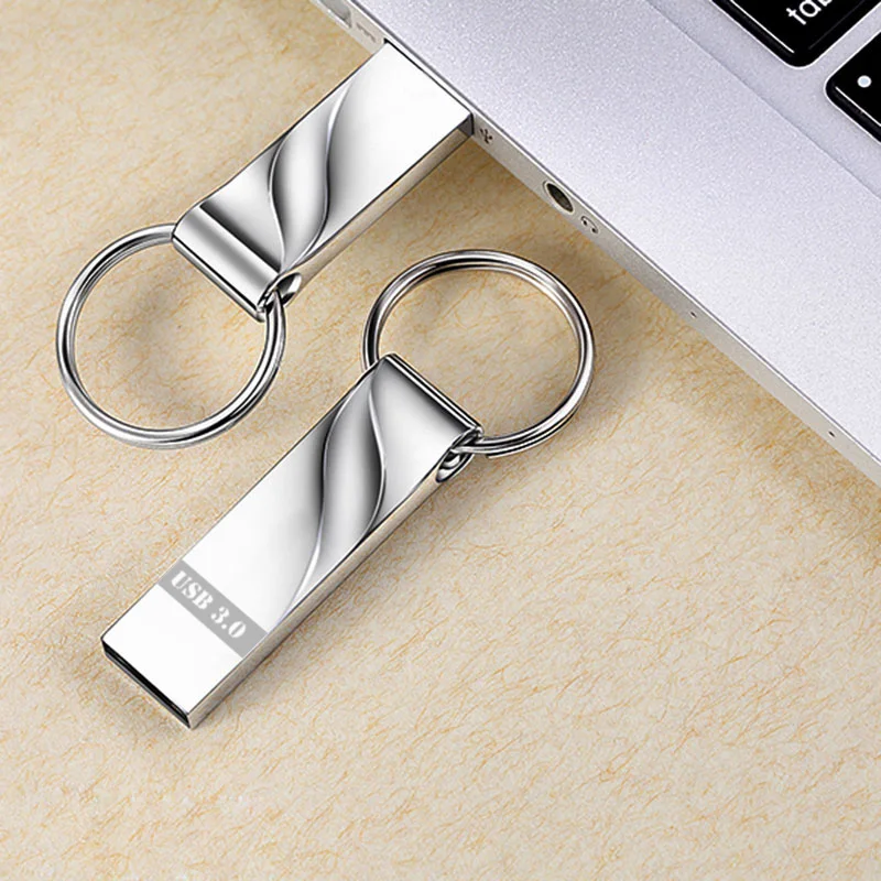 Usb 3,0 флеш-накопитель 64GB с логотипом на заказ, USB флеш-накопитель 4GB 16GB 32 GB, металлический флеш-накопитель Usb3.0, карта памяти, водонепроницаемый диск на ключ