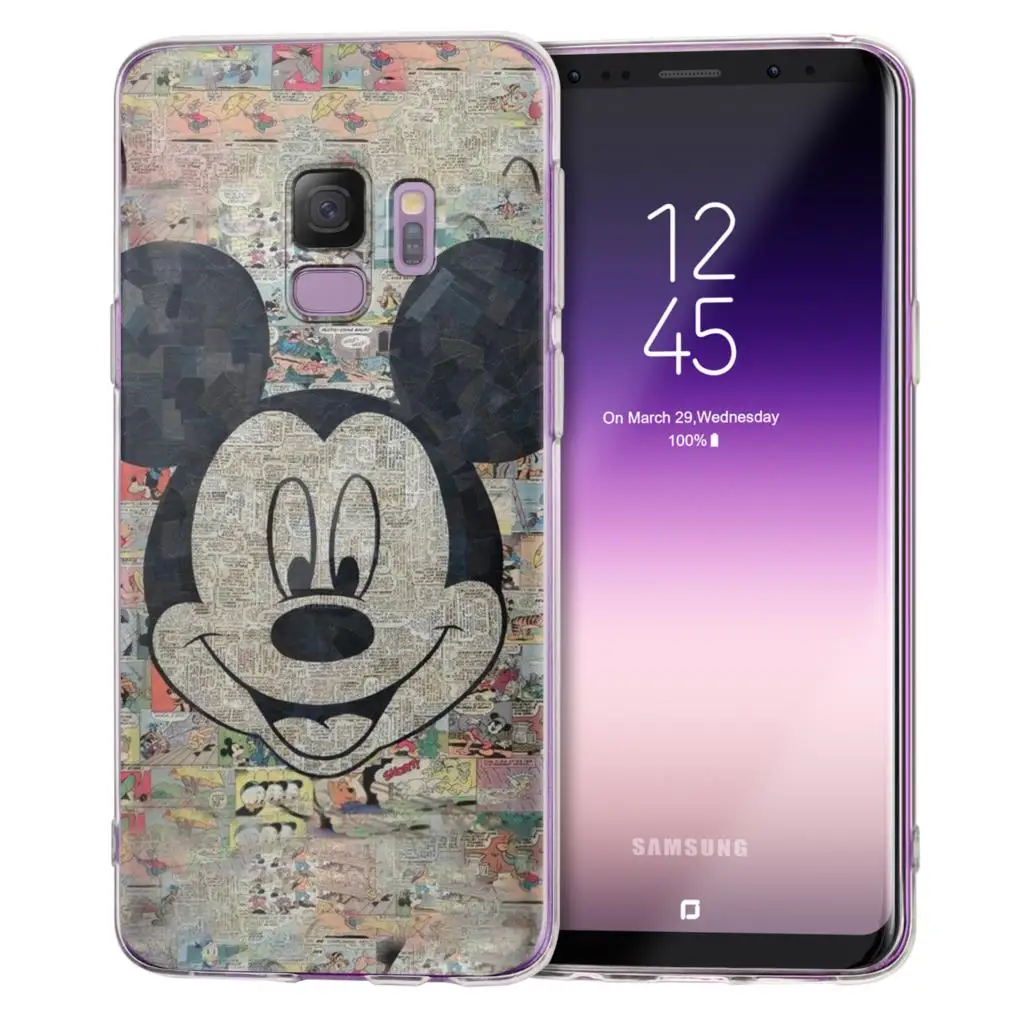 Чехол для samsung Galaxy S10 S9 S8 плюс S10e S7 край A6 A8 плюс A10 A30 A50 J7 J5 J3 Мягкая силиконовая задняя крышка-Чехол