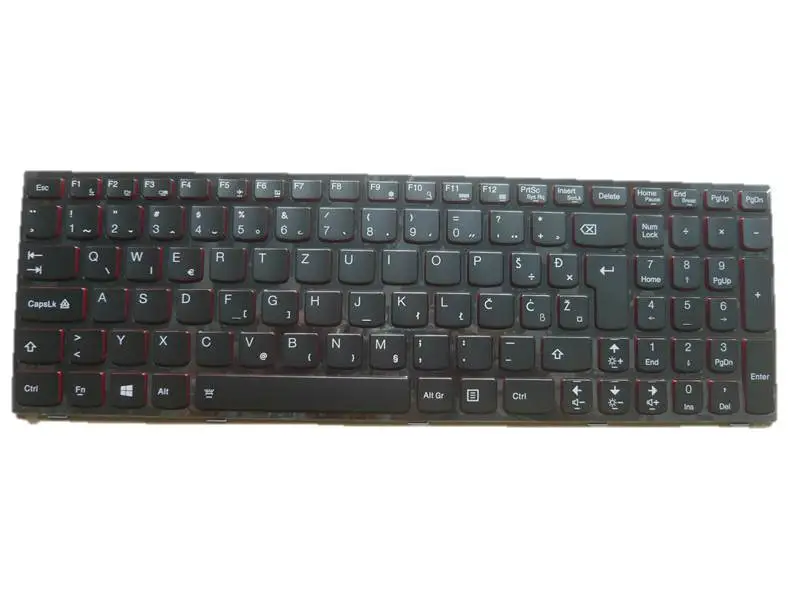 Клавиатура для ноутбука lenovo ideapad Y500 с подсветкой Большой Введите|laptop keyboard|keyboard for