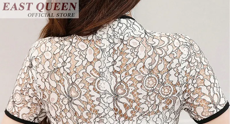 Aodai летнее женское облегающее платье с кружевом, традиционное китайское платье, одежда для женщин qi pao, китайское сексуальное платье ao dai FF347 A