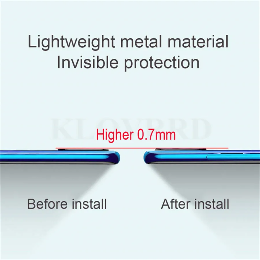 Камера для Xiaomi mi 9T 9 8 SE A2 Red K20 Note 7 Pro Защита объектива камеры Закаленное стекло