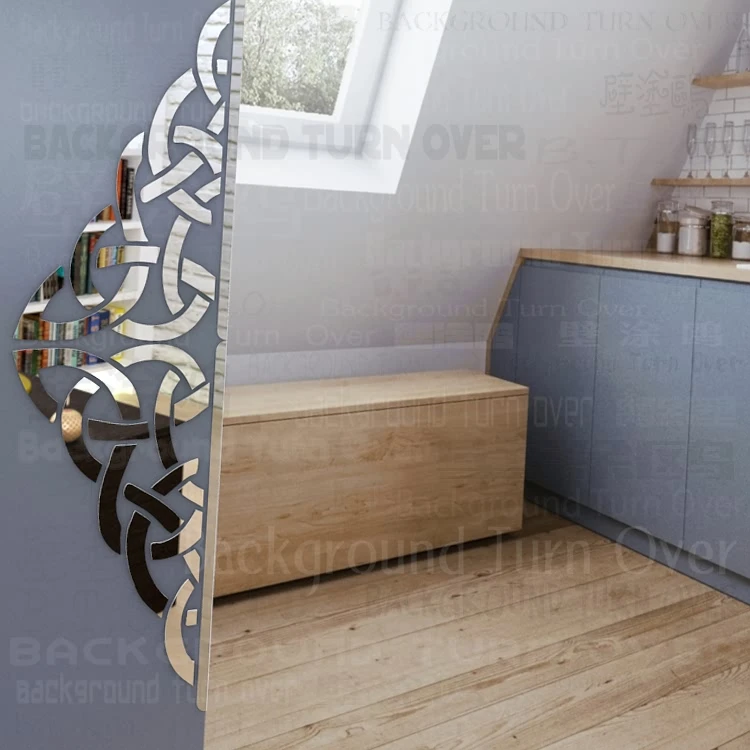 Тканый рисунок лоза края настенные Угловые предохранители декоративные