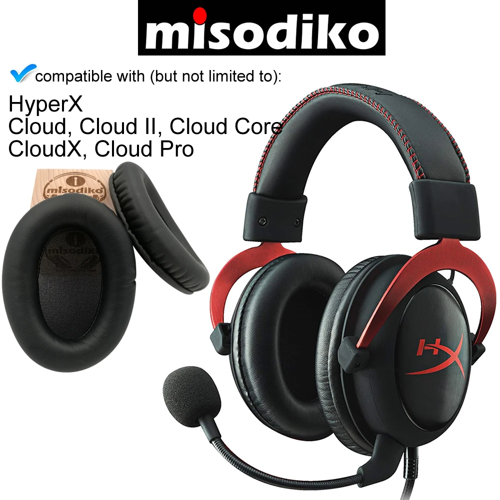 Сменные амбушюры misodiko для HyperX Cloud II Core CloudX Pro игровая гарнитура | Электроника