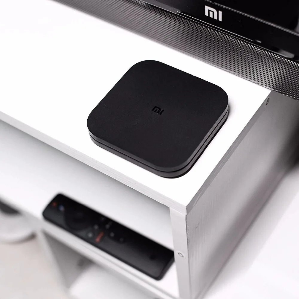 Xiaomi mi Box S глобальная версия 4K HDR Android tv Box Strea mi ng медиаплеер и Google Assistant пульт дистанционного управления Smart tv mi Box 4