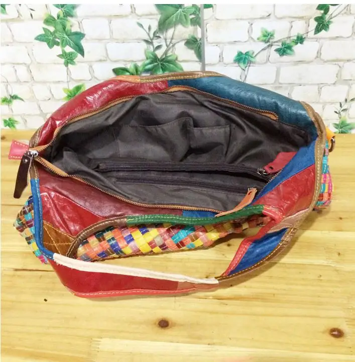 Новая классика мода сумка зимняя овчины сплит совместное вязание европейский и