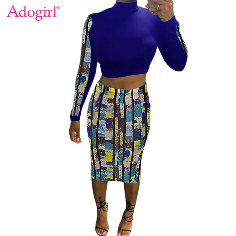 Женский флисовый комплект из двух предметов Adogirl футболка с высоким воротом и