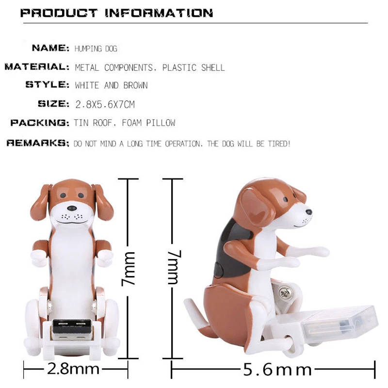 Портативный мини-Симпатичный USB 2,0 забавная собачка Rascal собака игрушка снимает давление для офисного работника лучший подарок для фестиваля