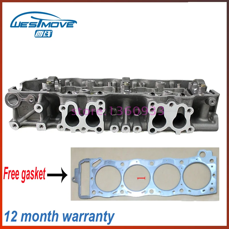 Головка цилиндра для Тойота 4runner 4WD селика Палочки-Cressida Land Cruiser 70 2.4L 2366cc 8 V 85-95 двигатель 22R 22REC 11101-35080
