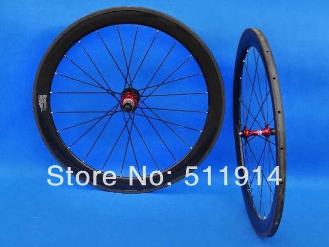 Глянцевые обода для шоссейного велосипеда полностью карбоновые 50 мм 3k 8/9/10/11s|wheel