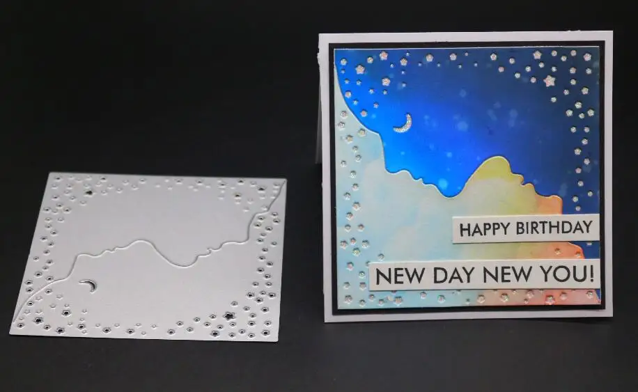 10x9.8cm YINIS скрапбукинга металлические режущие штампы для трафареты для скрапбукинга Мужская рубашка DIY открытки в альбом украшения тиснение Складная матрица - Цвет: 10x9.8cm