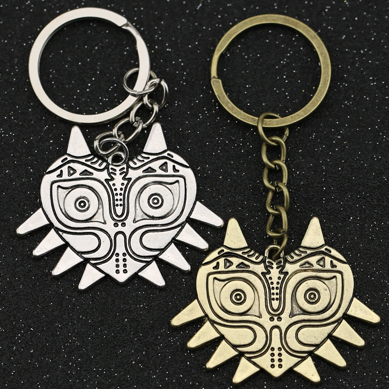 Легенда о Зельде брелок Majoras маска дыхания дикой природы в форме Совы кольцо