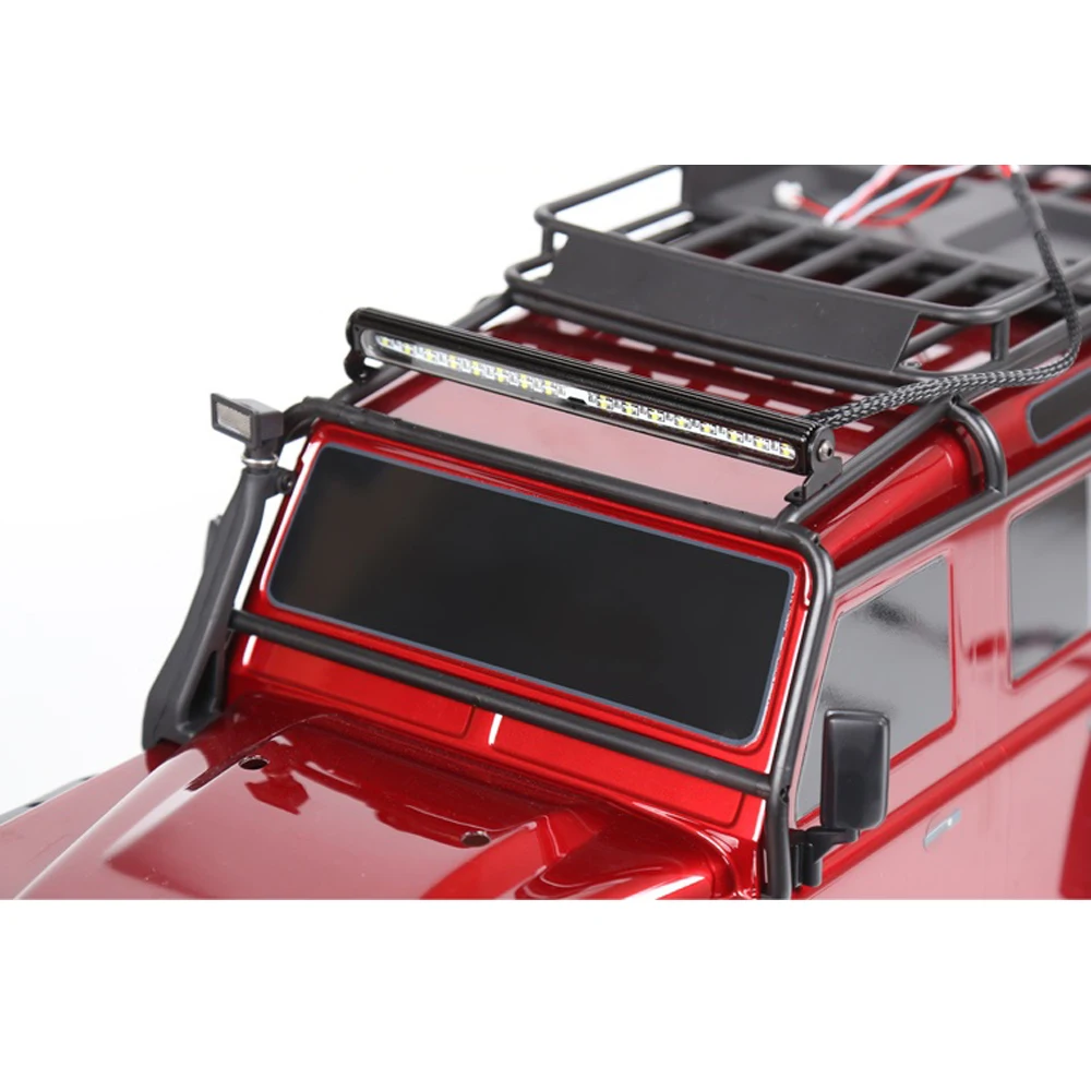 RC автозапчасти Trx4 металлическая Светодиодная лампа на крышу для 1/10 Crawler Traxxas Trx-4 Trx