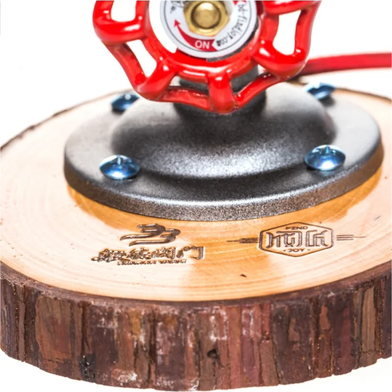 Промышленный робот креативная настольная лампа водопровод железо без