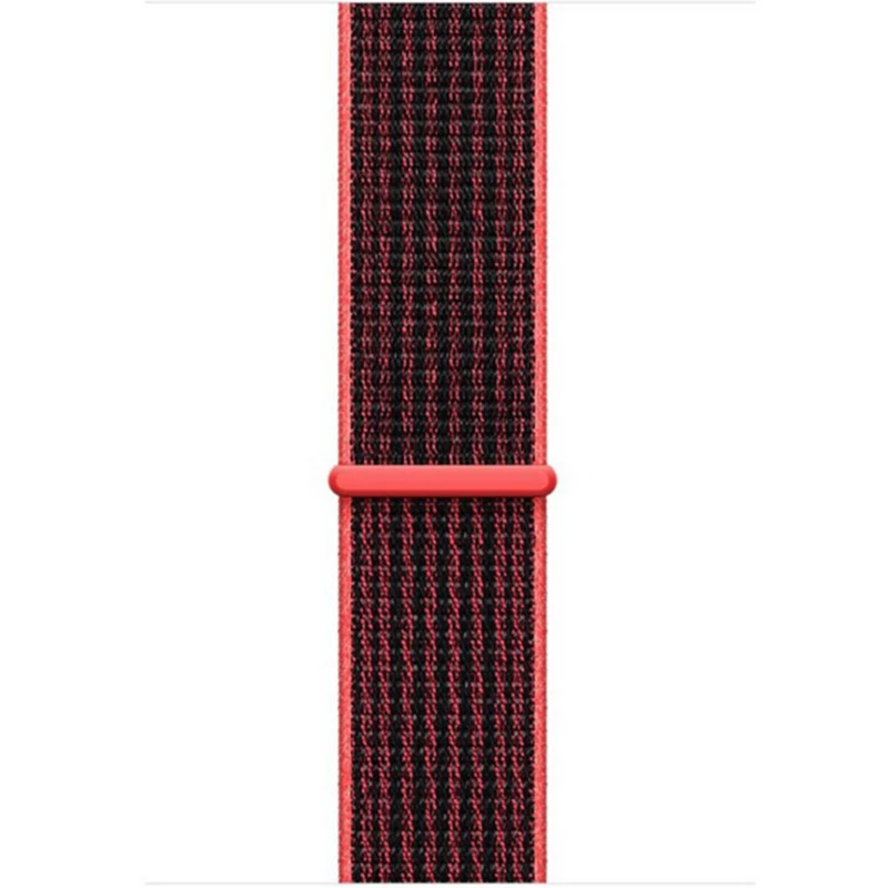 13-PinkBlack Laforuta Нейлон для Apple Watch Band Series 5 40мм 44мм iWatch Ремешок Спортивные браслеты с петлями 38мм 42мм Для серии 4/3/2/1 Женщины Мужчины - Цвет ремешка: 13-PinkBlack