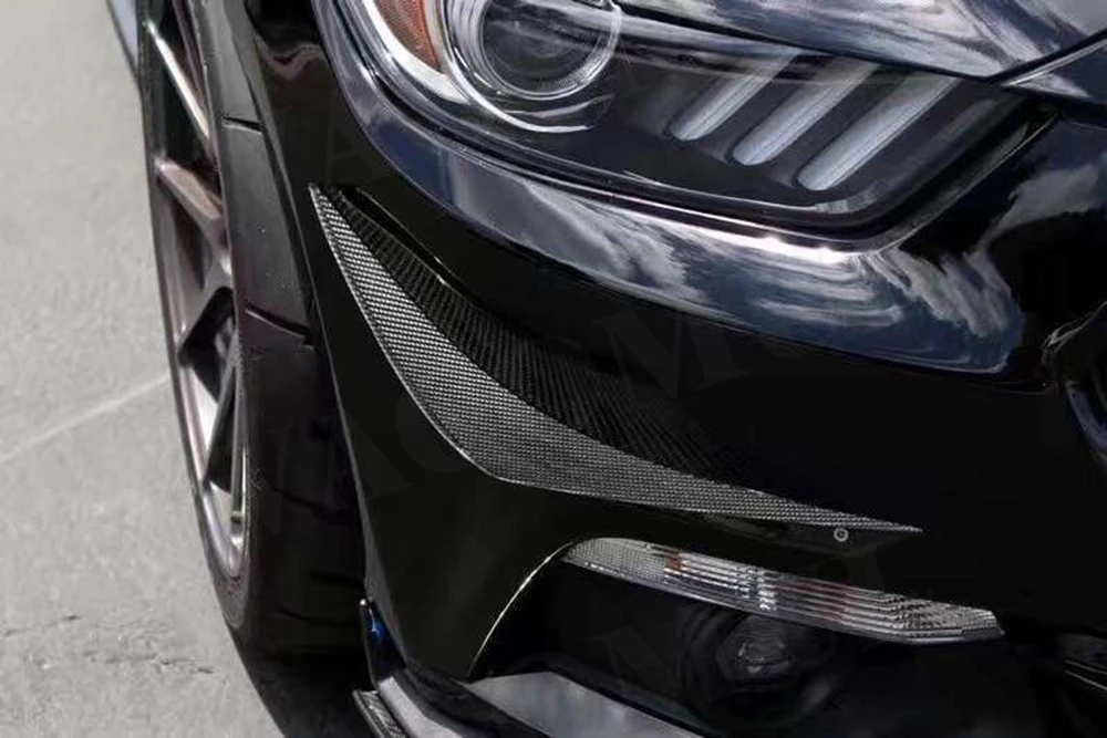 Карбоновые передние бамперы для Ford Mustang 2015 2016 2017 2018 2019|Амортизаторы| |